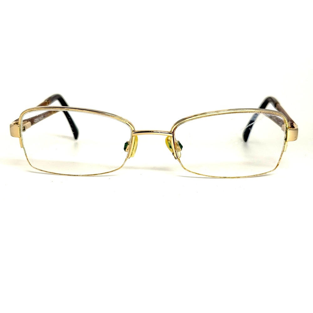 Cole Haan CH5003 717 Goldโ Rectangular Eyeglasses Frames 135mm 08/15